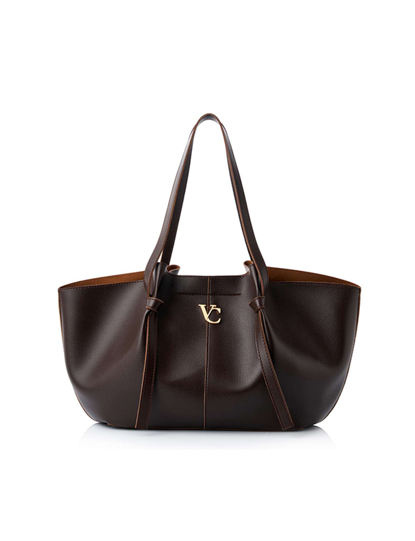 Mala Ombro Senhora Foggia Castanho