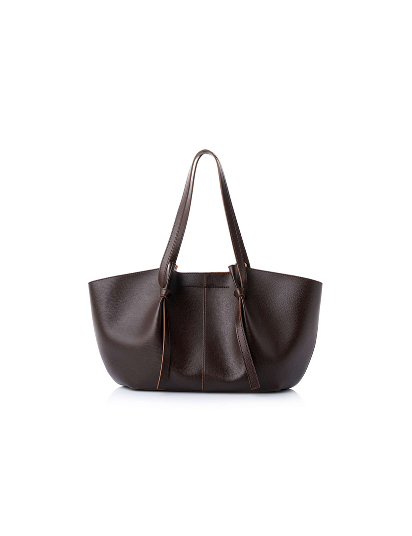 Mala Ombro Senhora Foggia Castanho