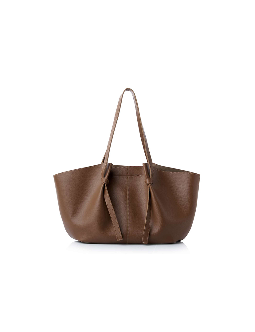 Mala Ombro Senhora Foggia Castanho