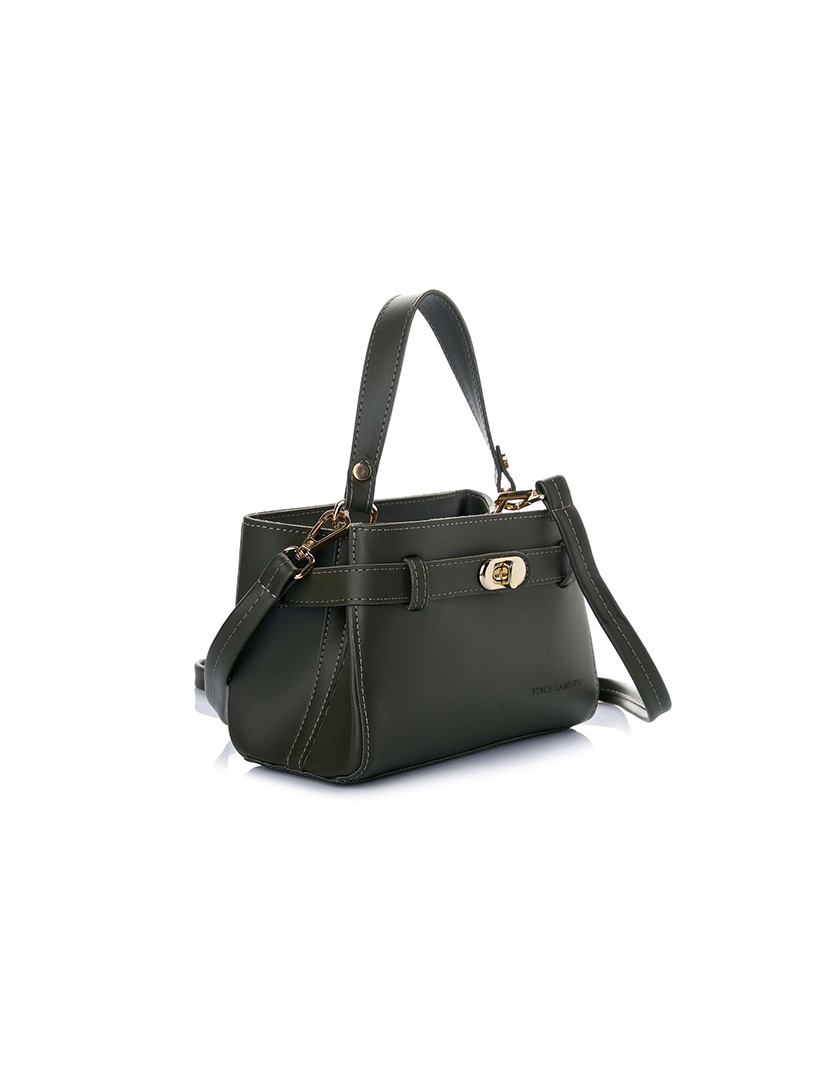 Mala de Mão Senhora Lecce Verde Escuro