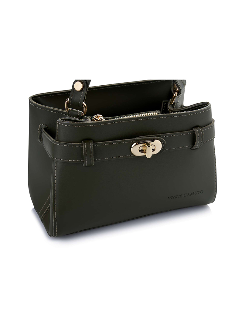 Mala de Mão Senhora Lecce Verde Escuro