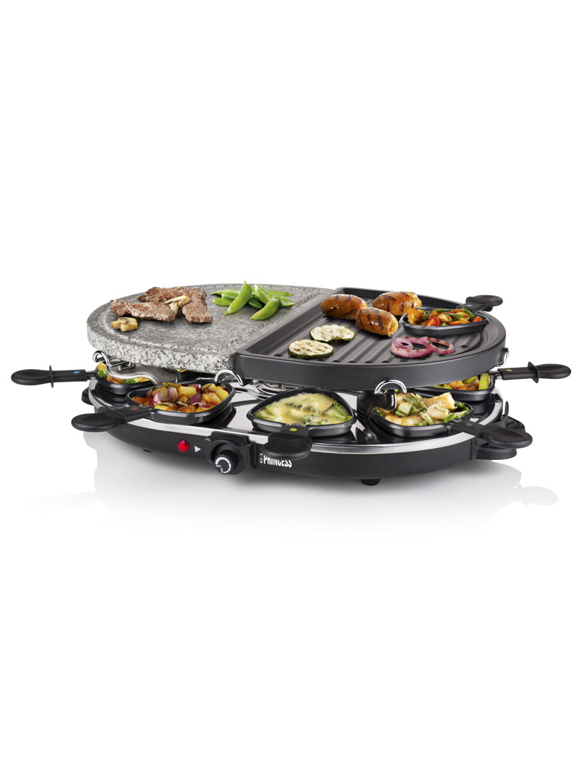 Raclette 8 Oval Pedra/Grill Party