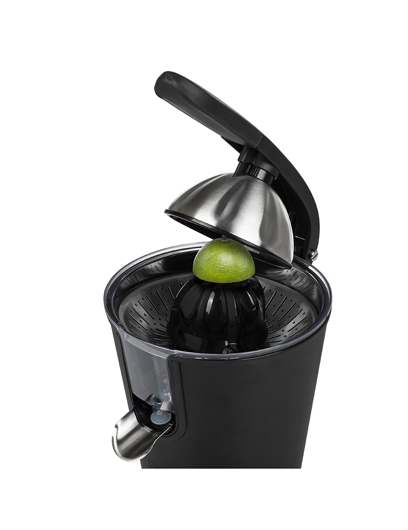 Espremedor de Citrinos Inox Preto 