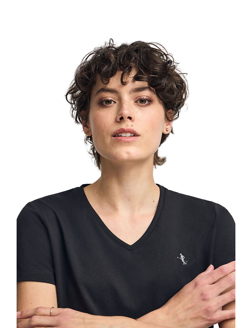 T-Shirt Rigby Best V Ss W Preto