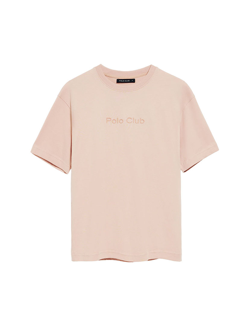 T-Shirt Minimal Combo Rubber Saul Rosa Claro