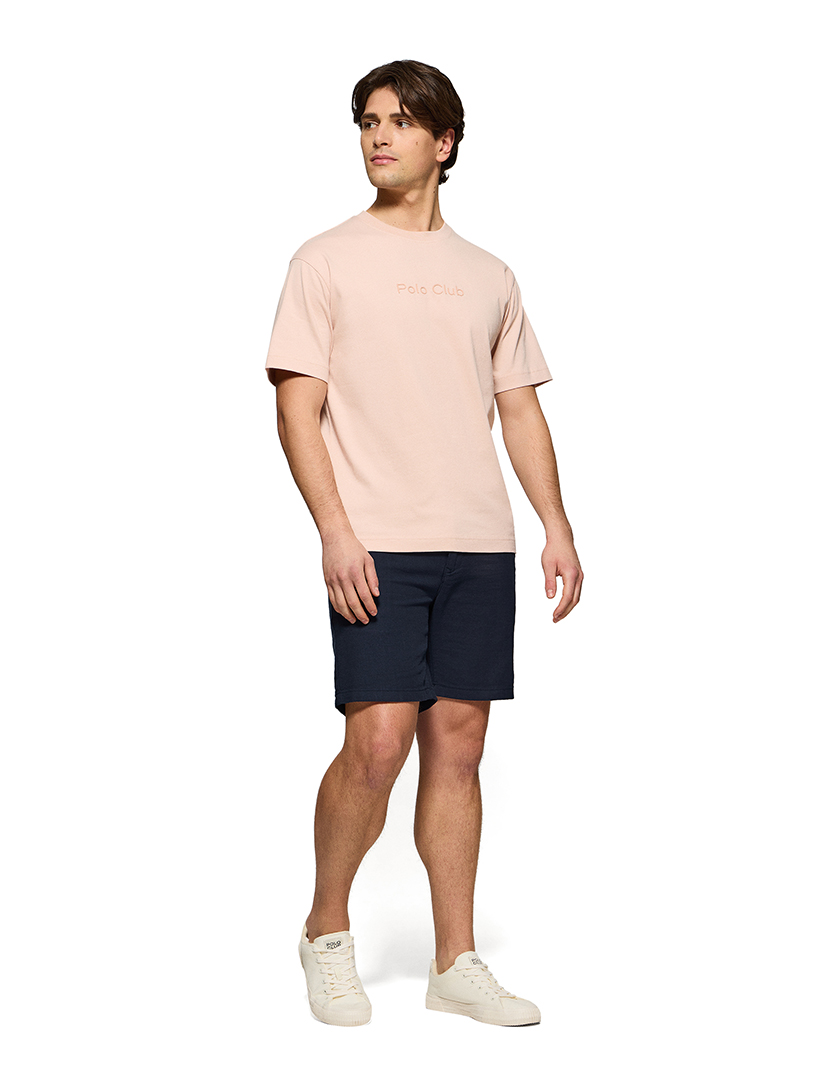 T-Shirt Minimal Combo Rubber Saul Rosa Claro