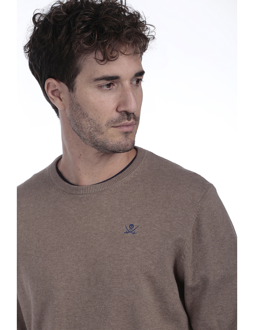 Camisola Homem Castanho