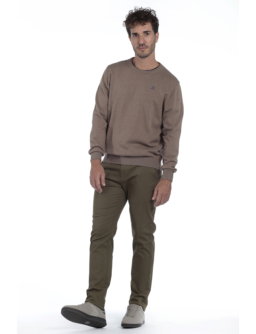 Camisola Homem Castanho