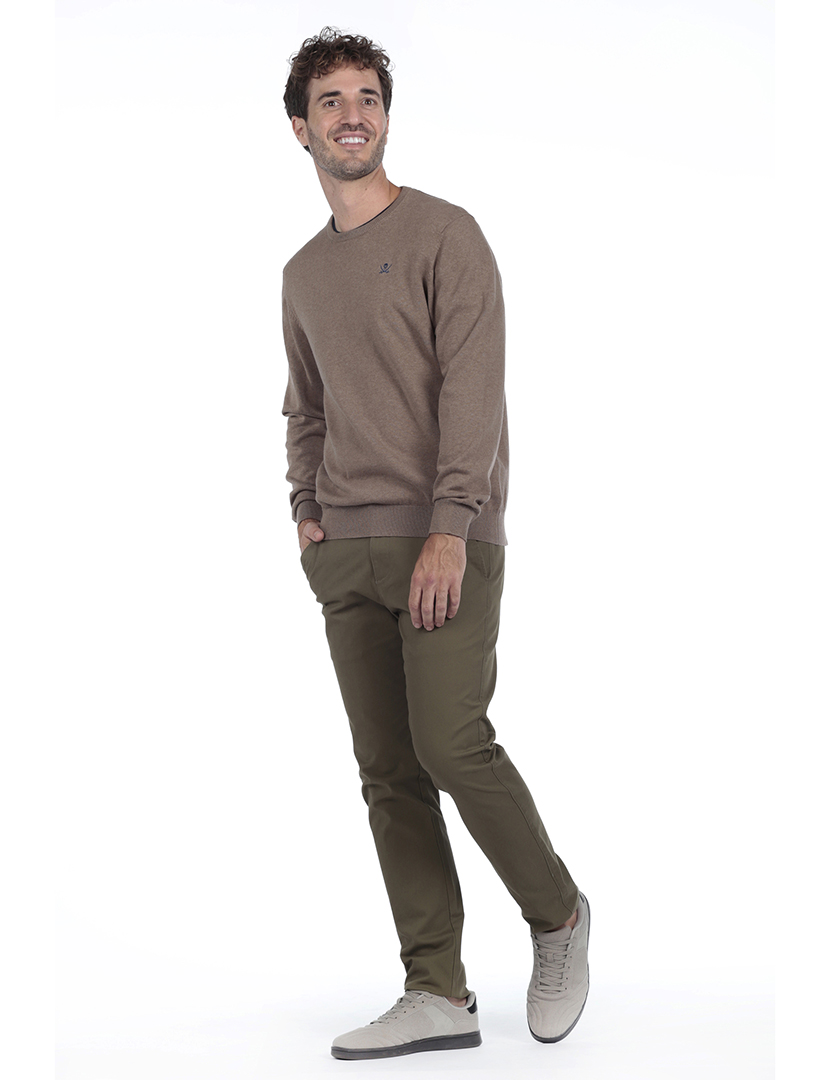 Camisola Homem Castanho