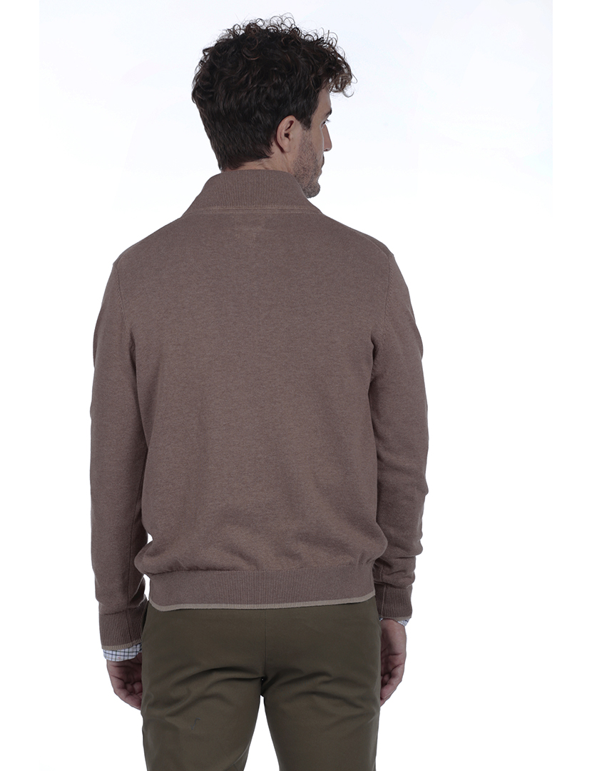 Pullover Homem Castanho