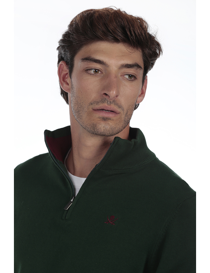 Pullover Homem Verde