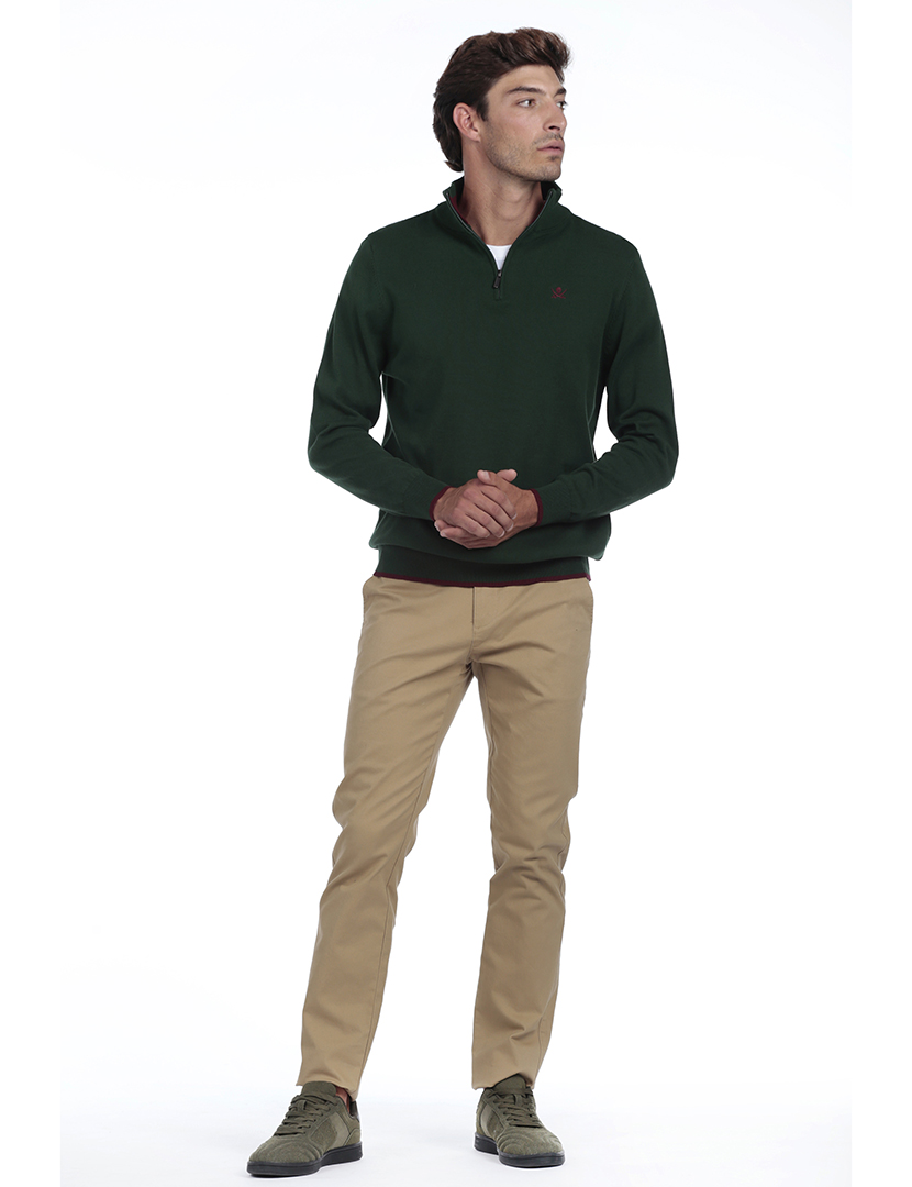 Pullover Homem Verde