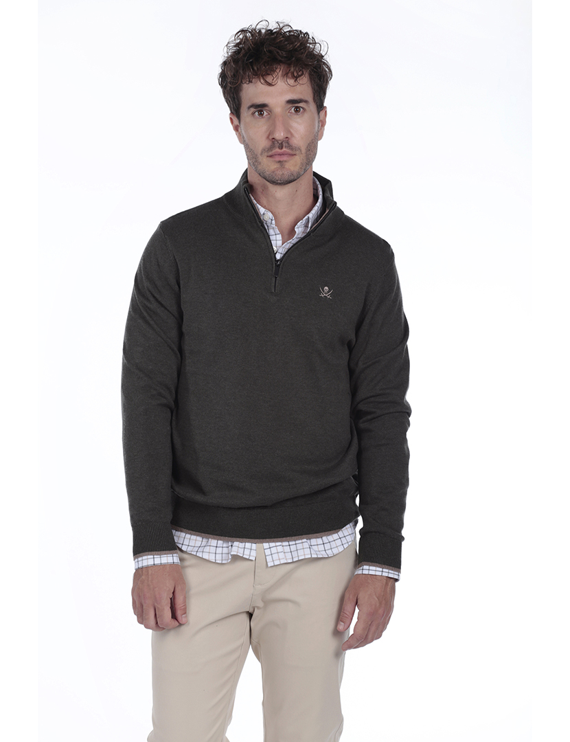 Pullover Homem Cinzento