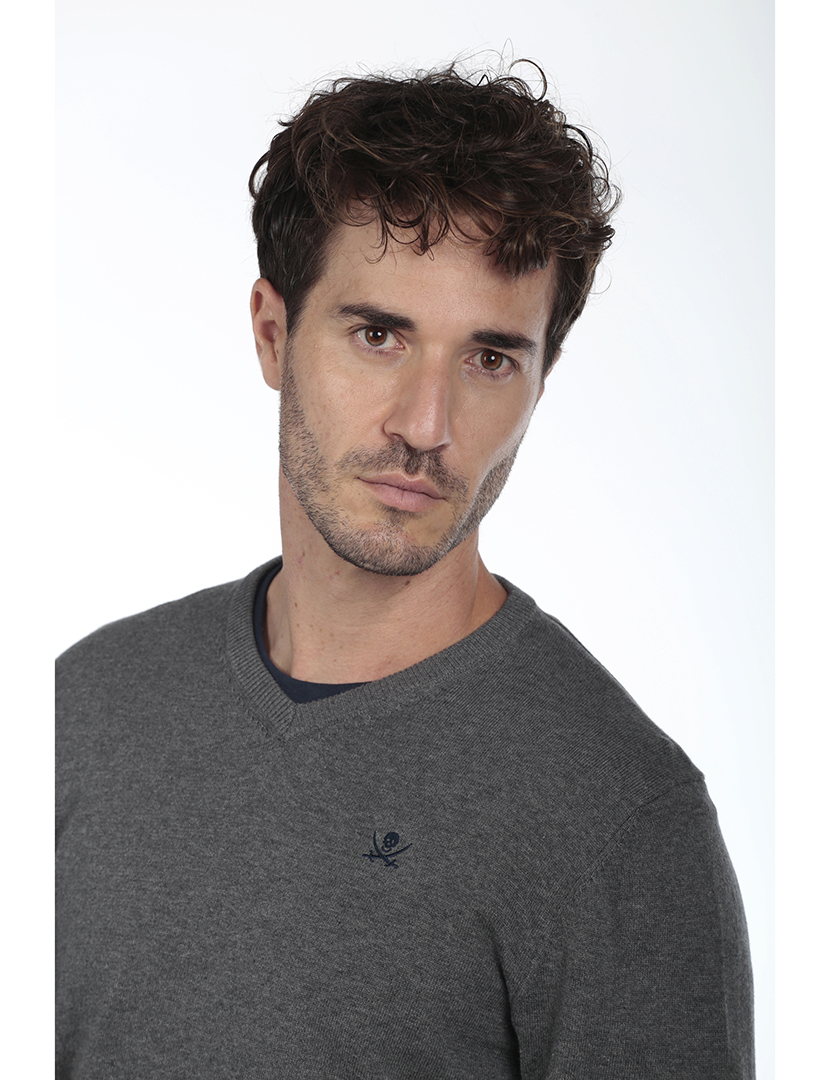 Camisola Homem Cinzento