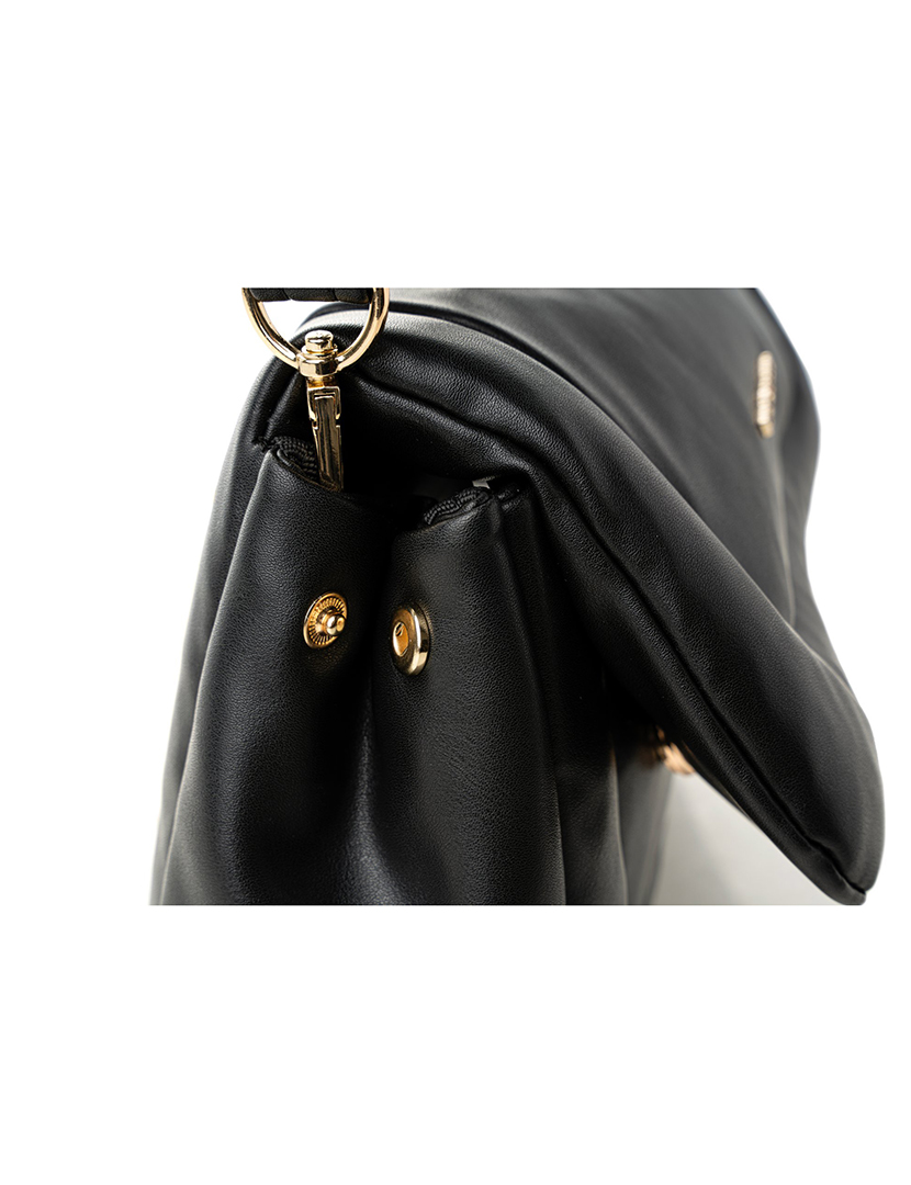 Mala Ombro Senhora Genoa Preto