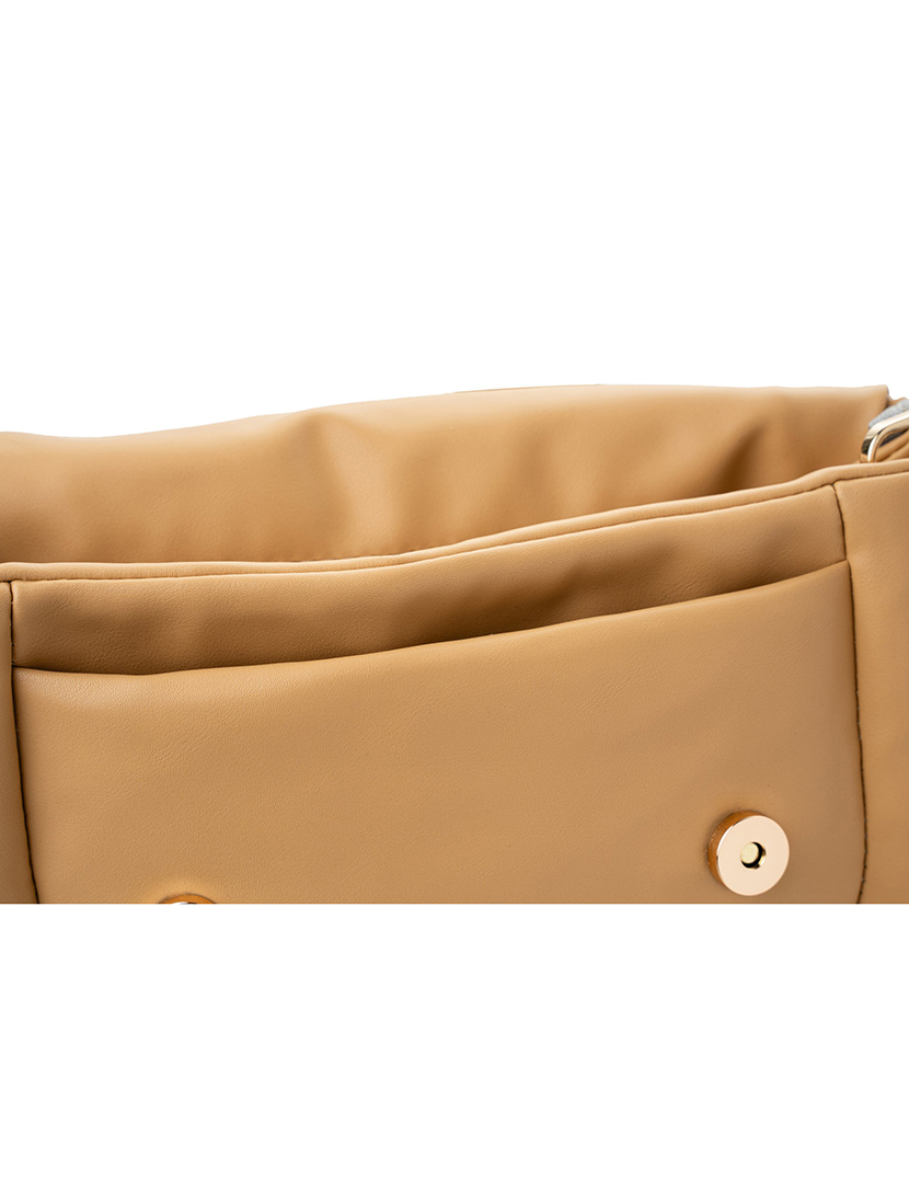 Mala Ombro Senhora Genoa Castanho