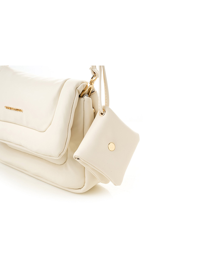 Mala Ombro Senhora Genoa Bege