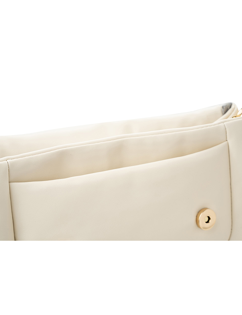 Mala Ombro Senhora Genoa Bege