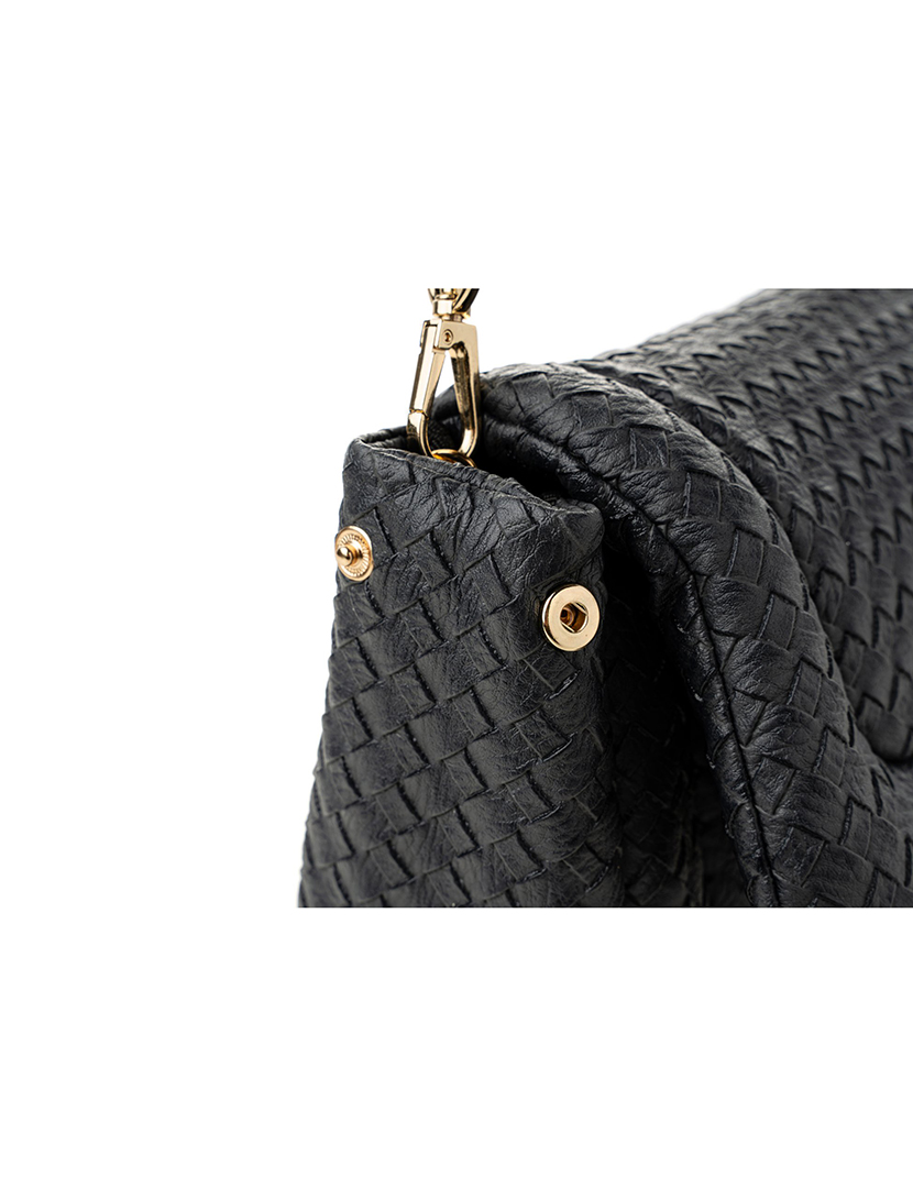 Mala Ombro Senhora Genoa Preto