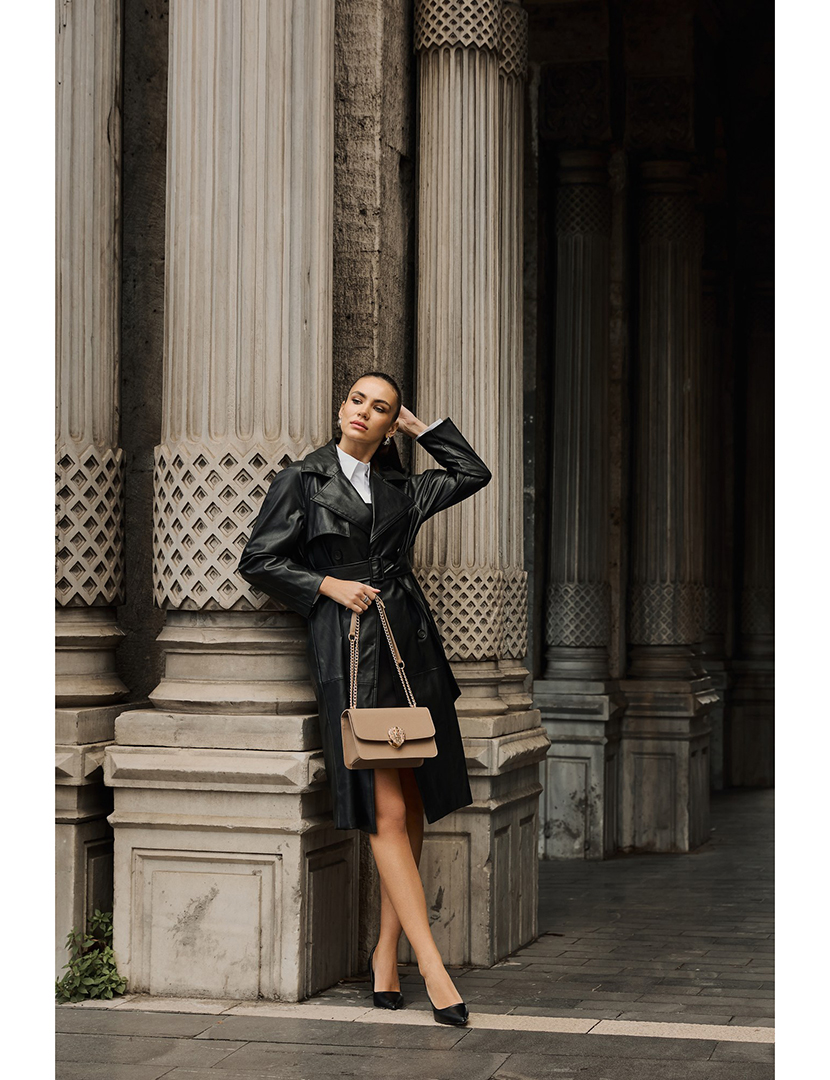 Mala Ombro Senhora Amore Castanho