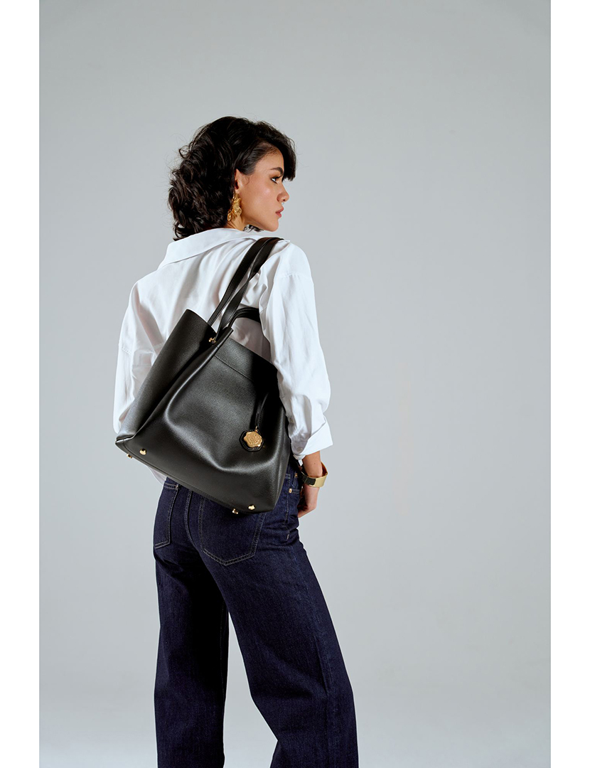 Tote Bag Senhora Sicilia Preto