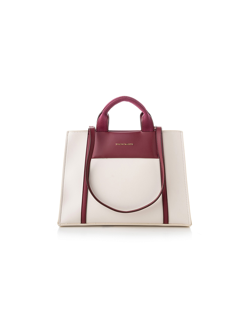 Tote Bag Senhora Umbria Bege e Vermelho