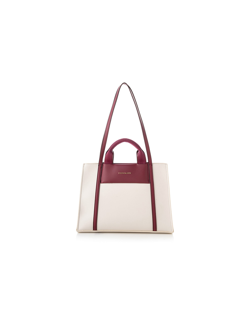 Tote Bag Senhora Umbria Bege e Vermelho
