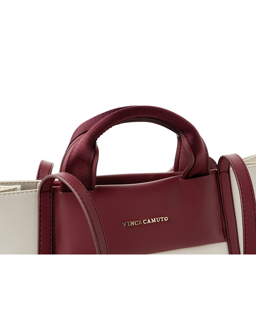 Tote Bag Senhora Umbria Bege e Vermelho