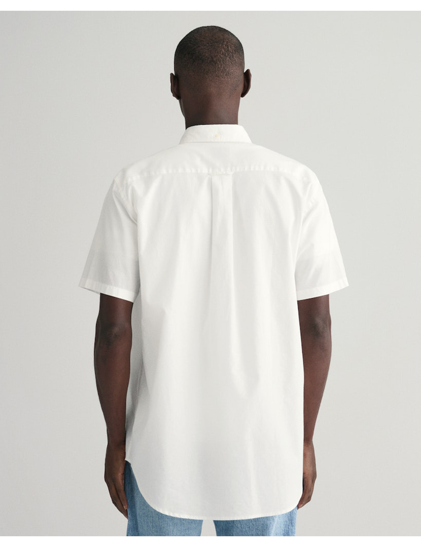 Camisa de Linho Regular Fit Branco