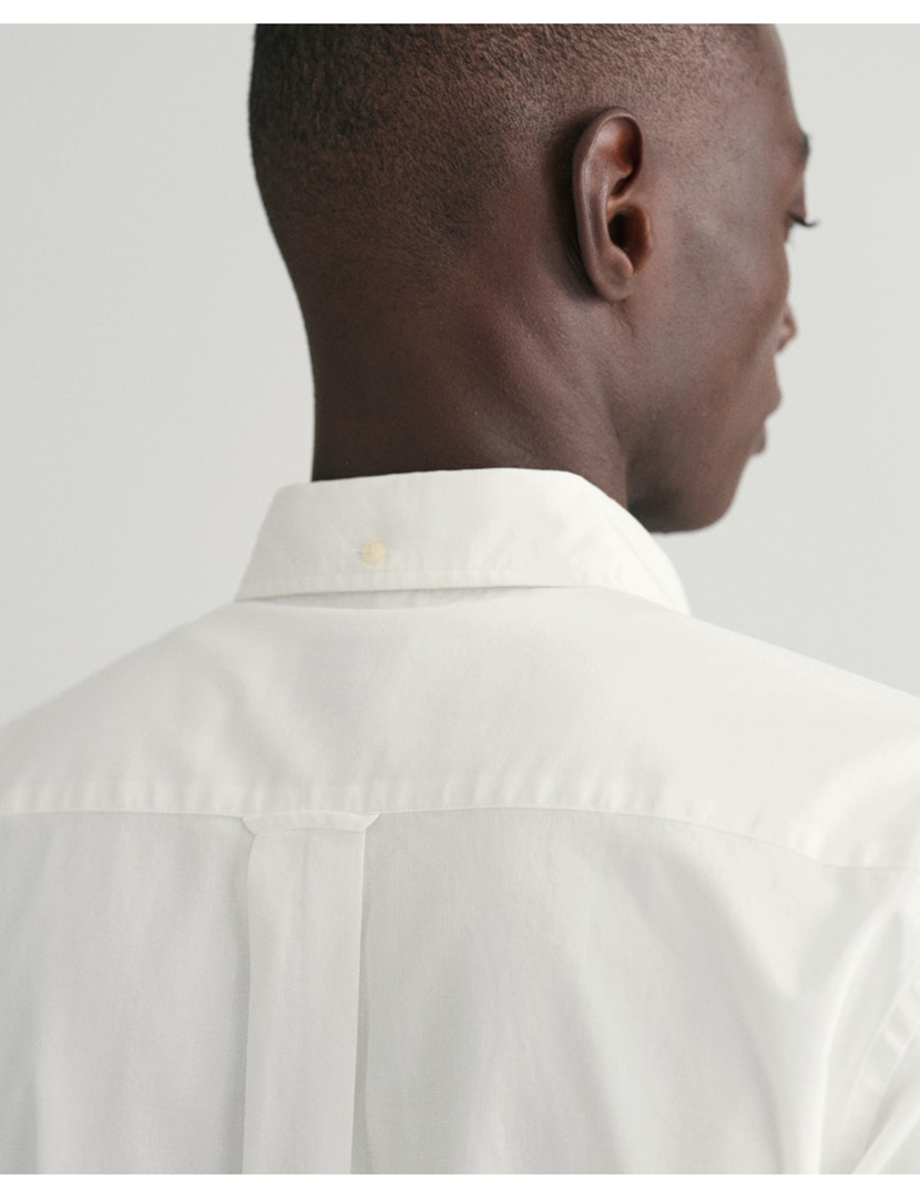 Camisa de Linho Regular Fit Branco