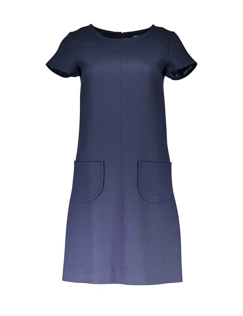 Vestido Curto Senhora Azul