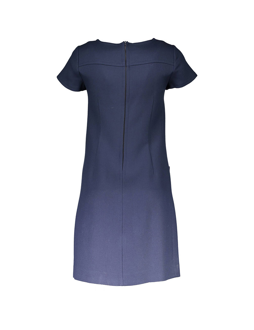 Vestido Curto Senhora Azul