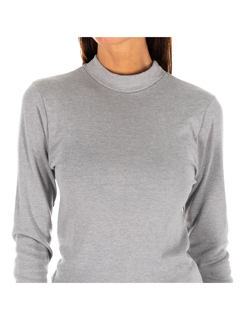 Camisola Long Sleeve Senhora Cinzento