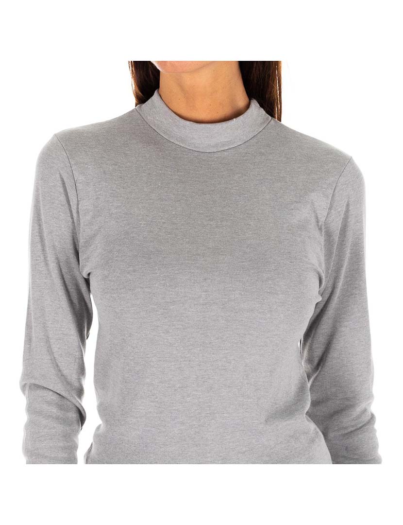 Camisola Long Sleeve Senhora Cinzento