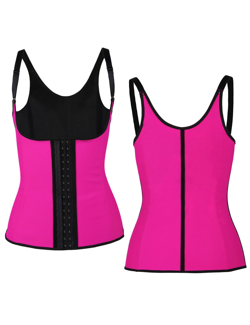 Corpete Senhora Latex Shape Rosa