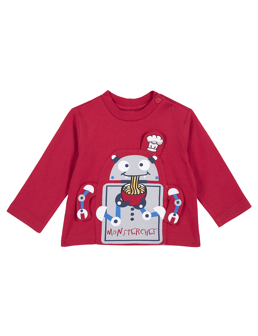 Camisola Bebé Vermelho