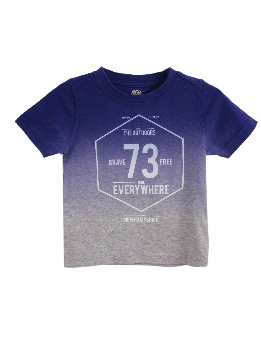 T-Shirt Criança Azul 