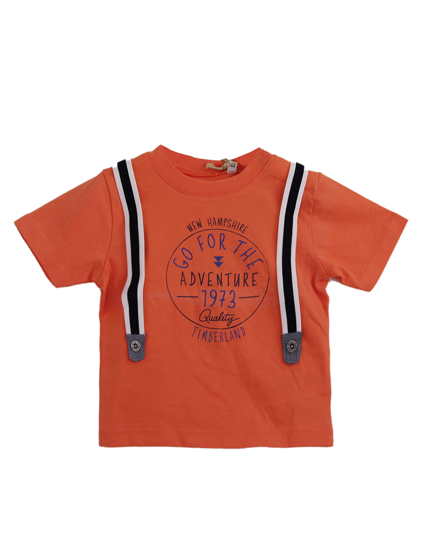 T-Shirt Bebé Laranja 