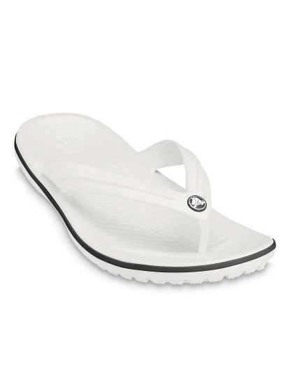 Chinelos Crocband Flip Branco
