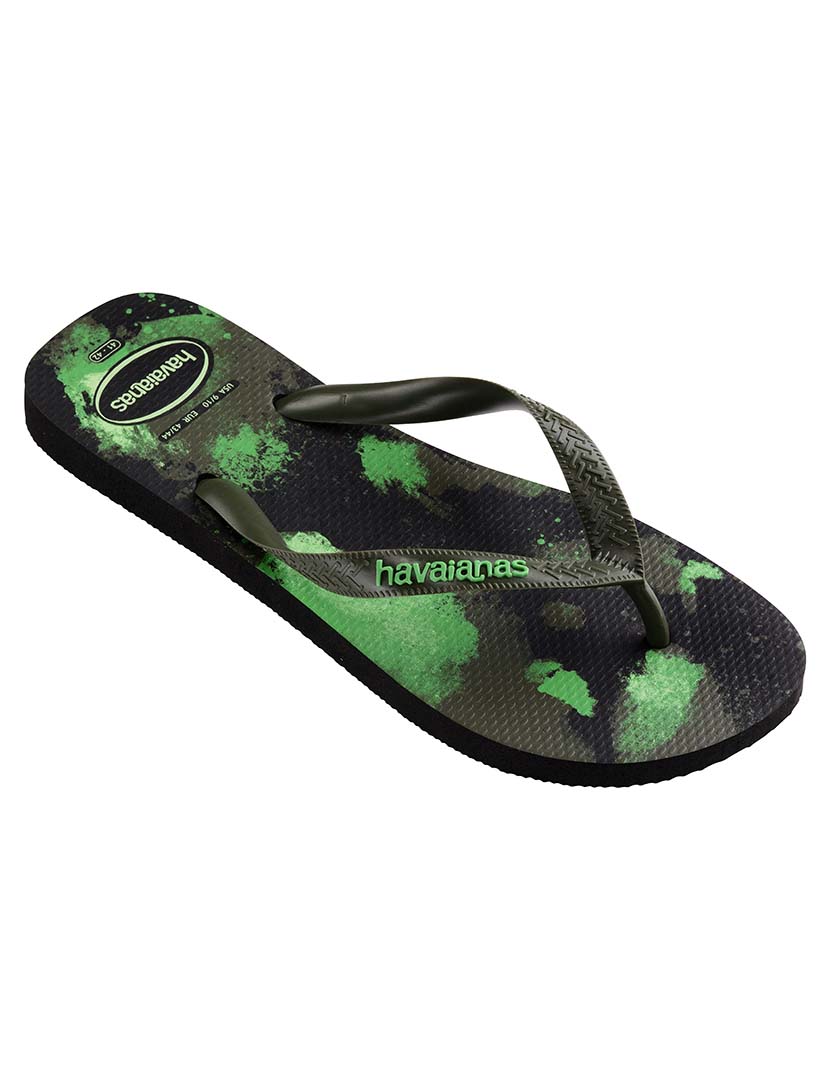 Havaianas Top Camu Homem Preto Moss