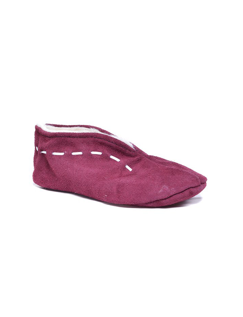Babuchas Adulto Bordeaux