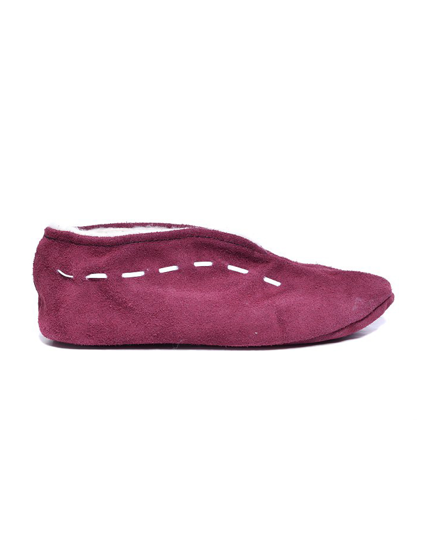 Babuchas Adulto Bordeaux