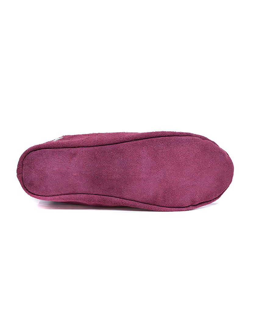 Babuchas Adulto Bordeaux