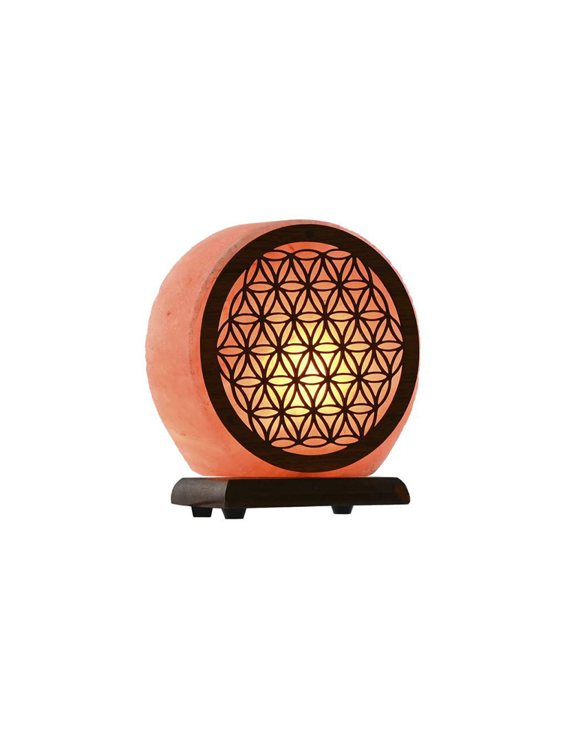 Lâmpada Mesa de Sal do Himalaia