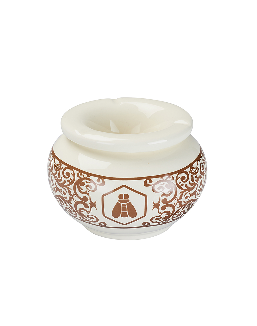 Cinzeiro Marroquino Bege