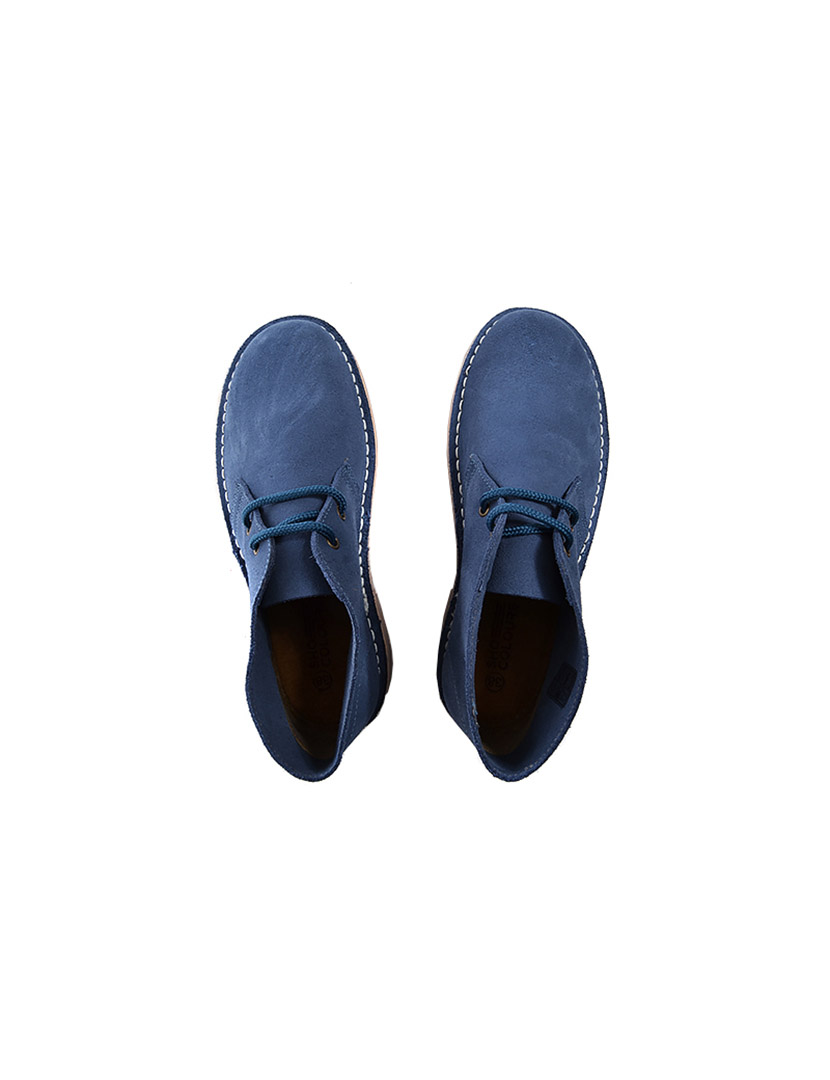 Botins Safari Atacadores Azul França