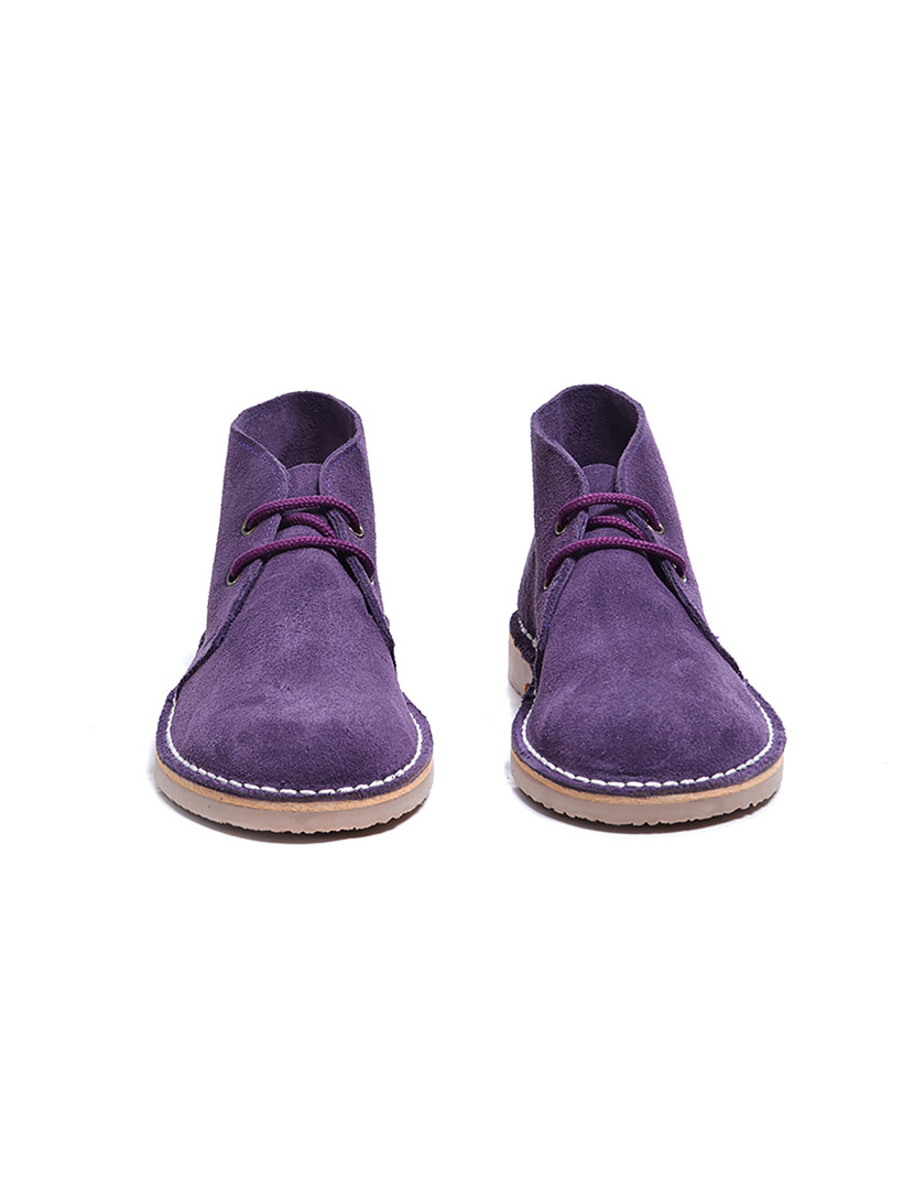 Botins Safari Kids Atacadores Roxo