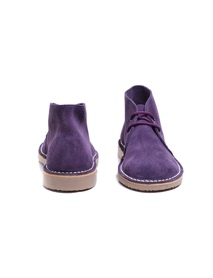 Botins Safari Kids Atacadores Roxo