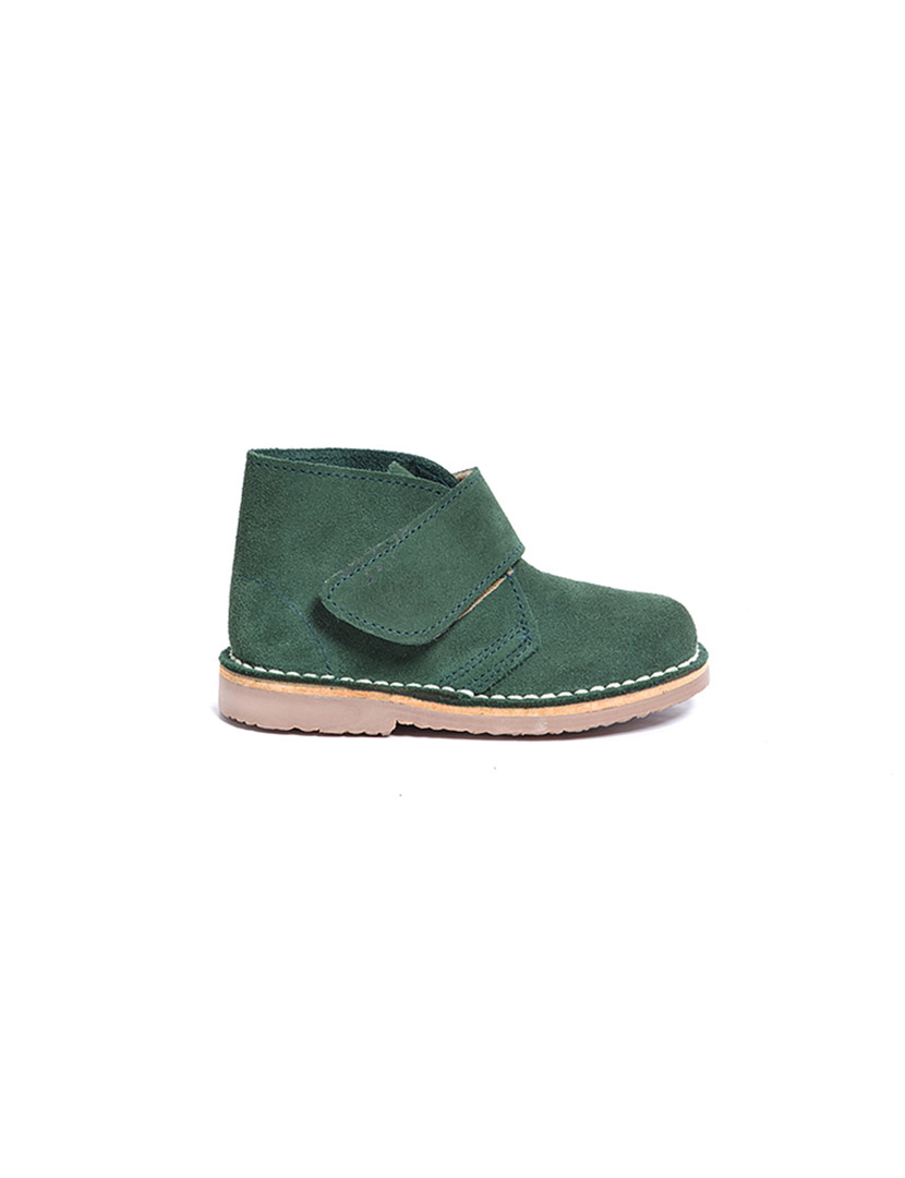 Botins Safari Velcro Verde