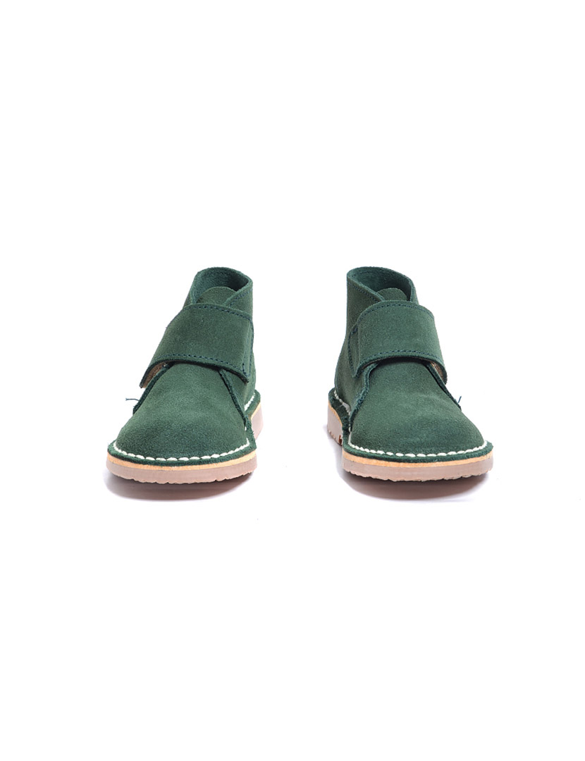 Botins Safari Velcro Verde
